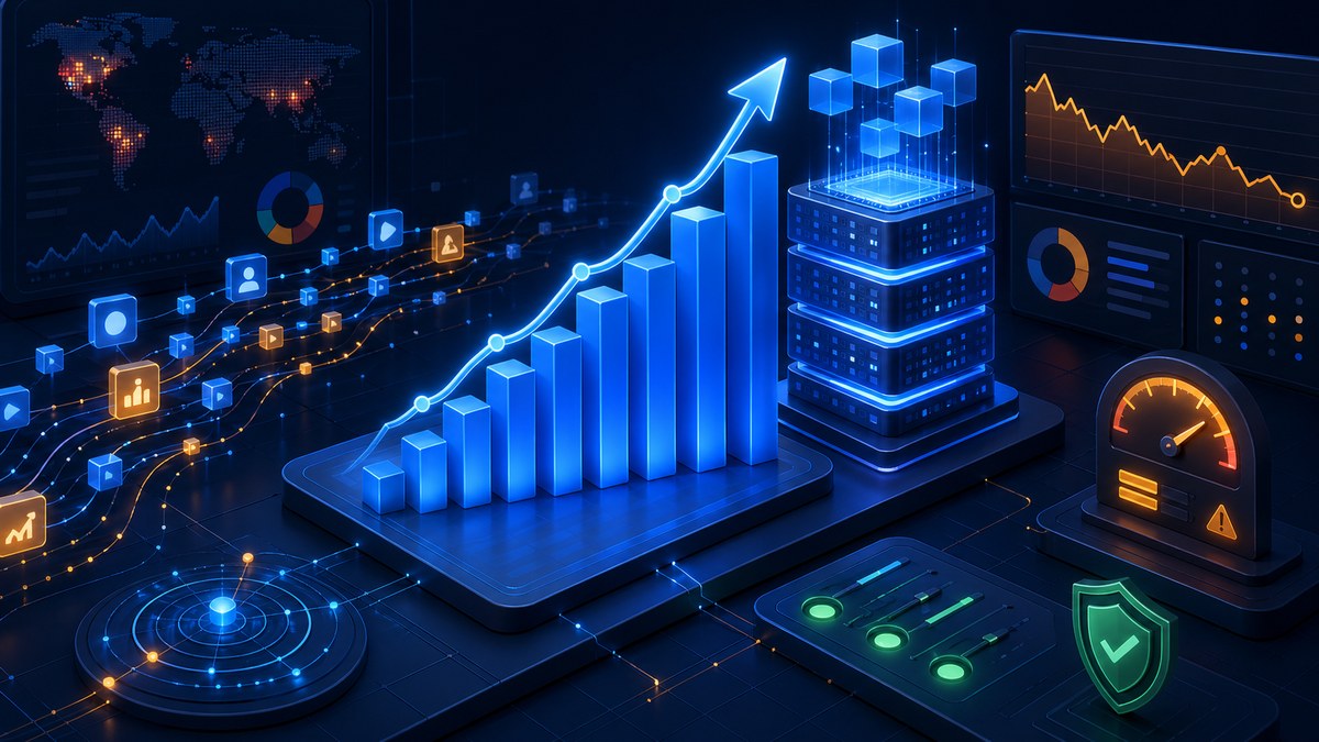 Meta Q1 2026 earnings ad revenue growth and budget planning illustration
