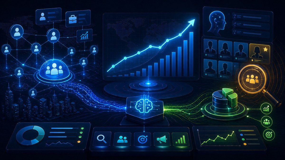 Microsoft Advertising Q3 2025 B2B search growth illustration